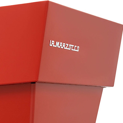 La Marzocco Mini Line pusiau automatinis kavos aparatas – raudonas