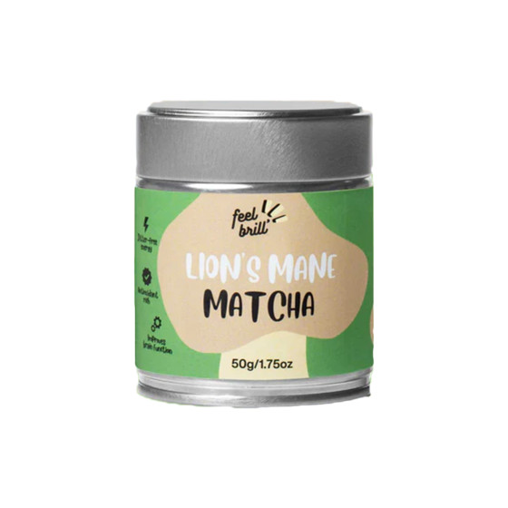 Matcha-Grüntee mit Löwenmähne Feel Brill, 50 g