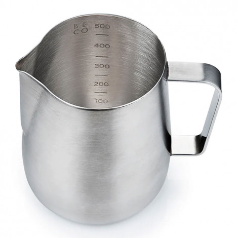 Pichet à lait Barista & Co Core Brushed Steel, 600 ml