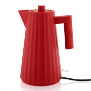 Elektrischer Wasserkocher Alessi Plisse Red, 1,7 l