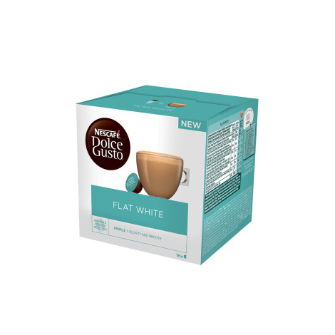 Koffiecapsules compatibel met Dolce Gusto® NESCAFÉ Dolce Gusto Flat White, 16 st.