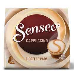 Senseo кофе в чалдах Jacobs-Douwe Egberts LT «Cappuccino», 8 ед.