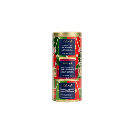 Whittard of Chelsea Set med varm choklad, 3 x 100 g
