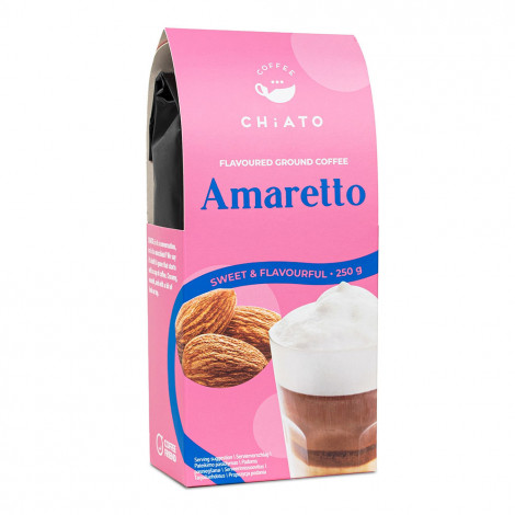 Café moulu aromatisé à l’amaretto CHiATO Amaretto, 250 g