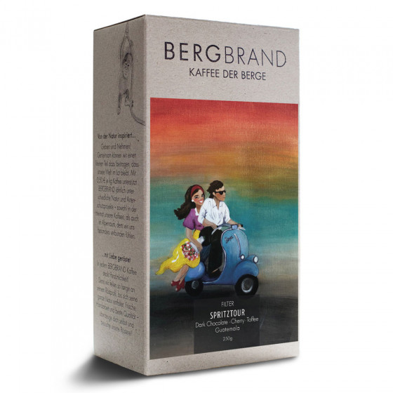 Kaffeebohnen Bergbrand Kaffeerösterei „Spritztour Kaffee“, 250 g