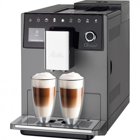 Melitta Caffeo CI Touch Plus F630-103 Kaffeevollautomat – Schwarz Silber