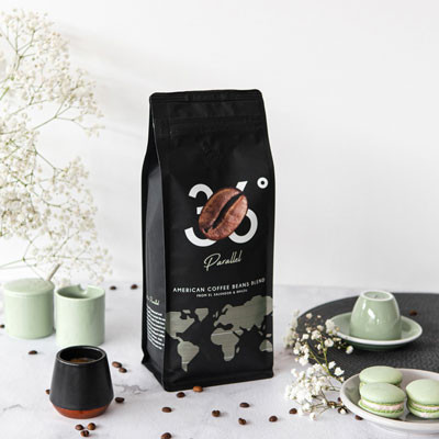 Coffee beans Parallel 36 in a gift box, 1 kg