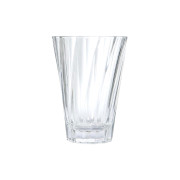 Twisted latte glass Loveramics Urban Glass (Clear), 360 ml