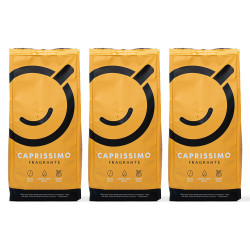 Kafijas pupiņu komplekts “Caprissimo Fragrante”, 3 x 250 g