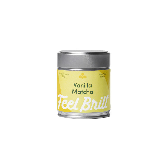 Zielona herbata matcha Feel Brill z wanilią, 30 g