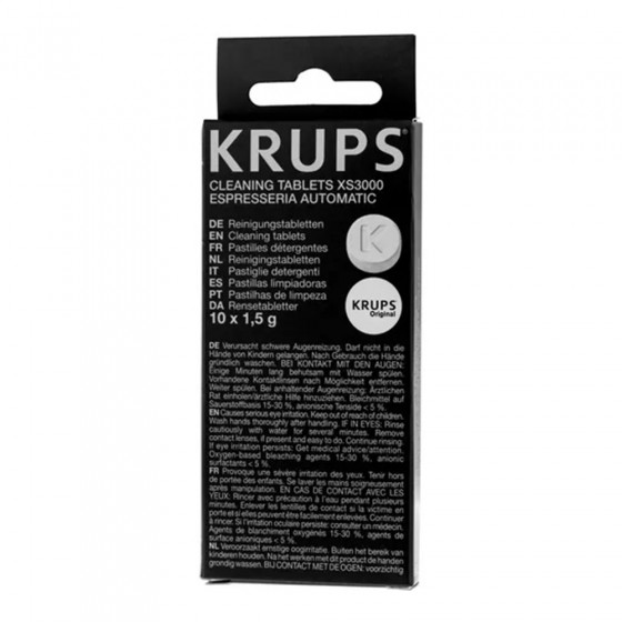 Coffee Machine Cleaning Tablets Krups XS3000
