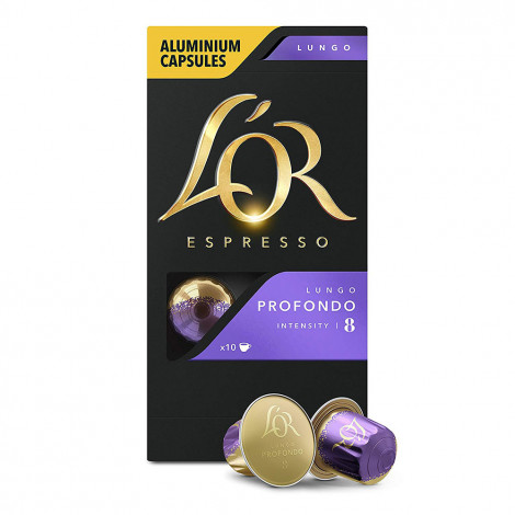 Kawa w kapsułkach do Nespresso® NESPRESSO L’OR Lungo Profondo, 10 szt.