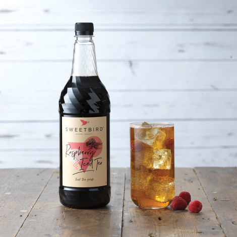 Syrup for ice tea Sweetbird Raspberry Iced Tea, 1 l