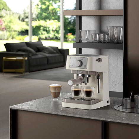 DeLonghi Dedica Arte EC885.BG ESE Pod Espresso Coffee Machine - Beige -  Coffee Friend