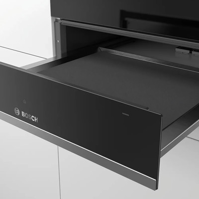 Įmontuojamasis šildymo stalčius Bosch BIC510NS0 (60 x 14 cm, nerūdijančio plieno)