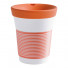 Mug with a lid Kahla “Cupit To Go Coral Sunset”, 350 ml