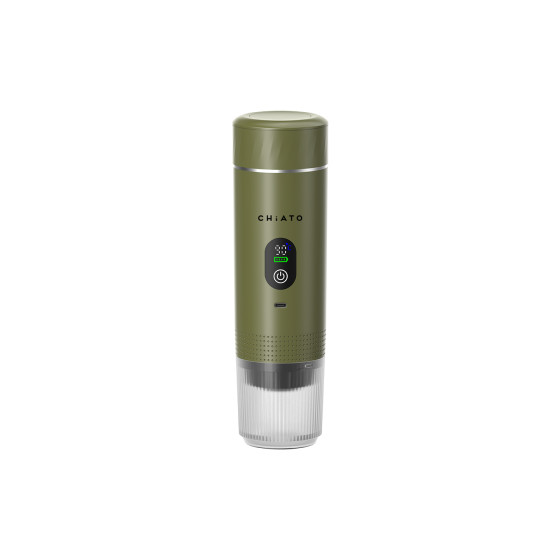 CHiATO brewPLAY Smart draagbaar espresso apparaat – groen