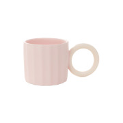 Tasse Homla YELLY Pink/Cream, 250 ml