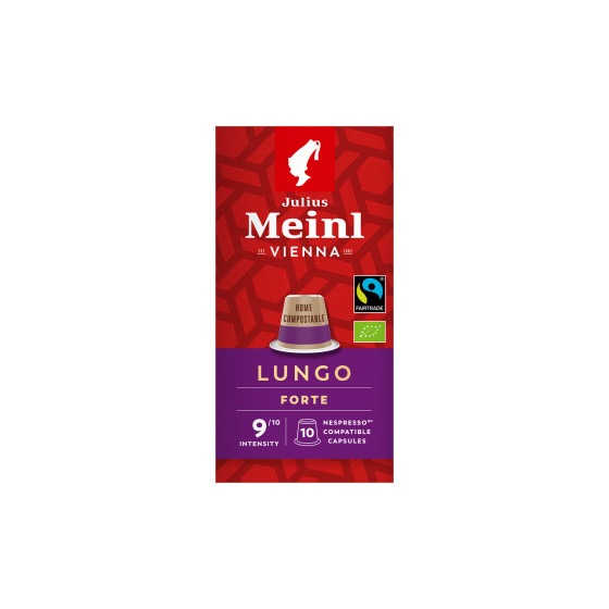 Julius Meinl Inspresso Lungo Fairtrade 10 Kapseln Nespresso® kompatibel