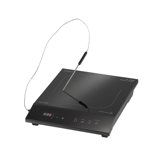 Caso Design TC 2400 ThermoControl Mobiles Einzelinduktionskochfeld – Schwarz