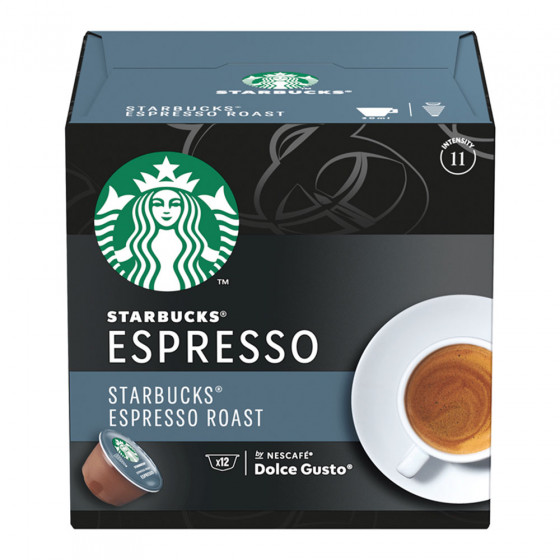 Coffee Friend - Kaffeekapseln geeignet für Dolce Gusto® Starbucks ,,Espresso Roast” , 12 Stk.