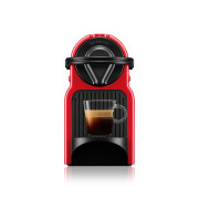 Atnaujintas kavos aparatas Nespresso Inissia Red
