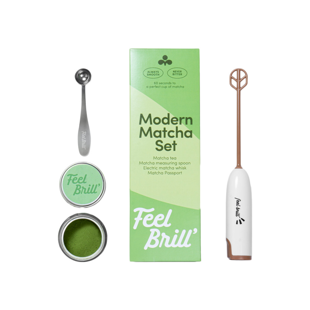 Feel Brill Moderni Matcha teesetti
