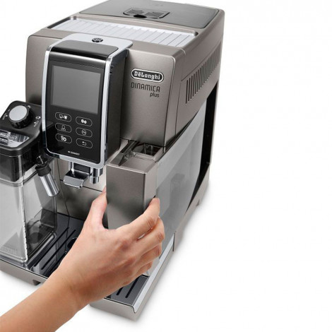 DeLonghi Dinamica Plus ECAM 370.95.T automatinis kavos aparatas – pilkas