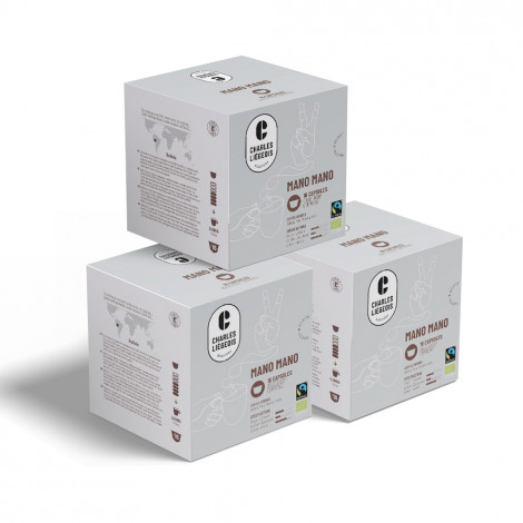 Coffee capsules compatible with Dolce Gusto® set Charles Liégeois Mano Mano, 3 x 16 pcs.