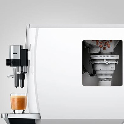 JURA E8 Piano White (EC) Kaffeevollautomat