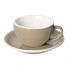 Cappuccino cup with a saucer Loveramics Egg Taupe, 250 ml
