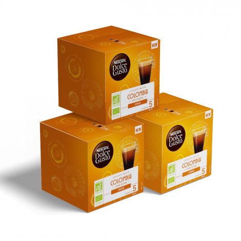 Coffee capsules compatible with Dolce Gusto® set NESCAFÉ Dolce Gusto Lungo Colombia, 3 x 12 pcs.