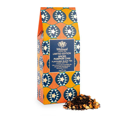 Juodoji arbata Whittard of Chelsea Spiced Pumpkin Chai, 100 g