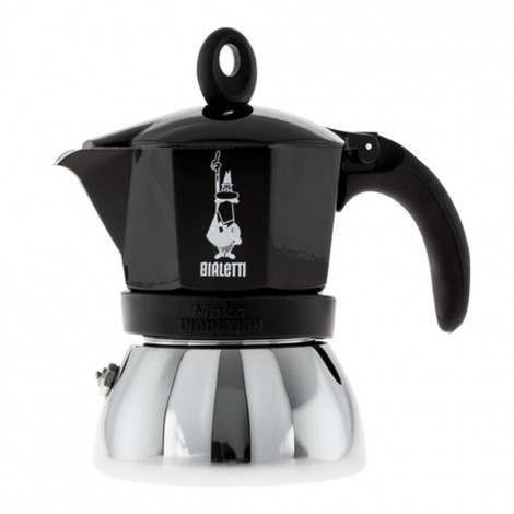 Kafijas pagatavotājs “Moka Induction 3-cup Black”