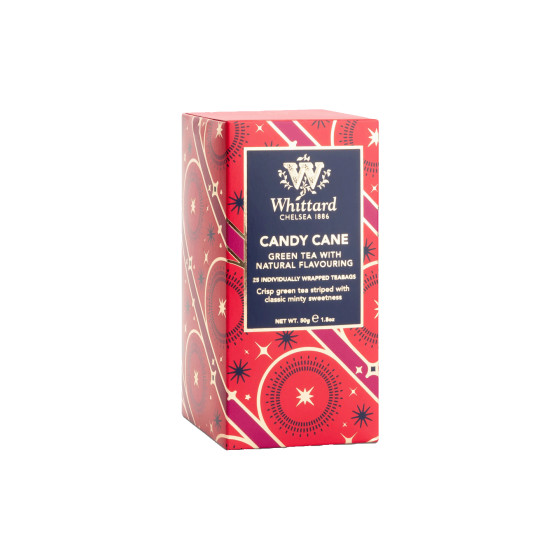 Zielona herbata Whittard of Chelsea Candy Cane, 25 szt.