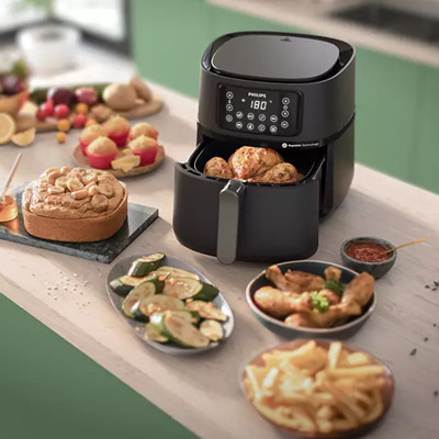 Philips 5000 Series XXL Connected HD9285/90 -airfryer – 7,2l, 2000 W, musta