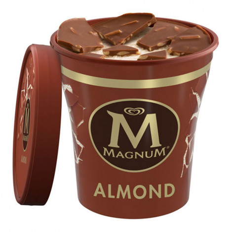 Valgomieji ledai Magnum „Almond“, 440 ml