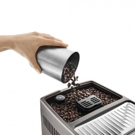 DeLonghi Dinamica Plus ECAM 370.95.T Helautomatisk kaffemaskin bönor – Grå