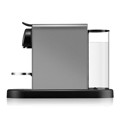 Atnaujintas kavos aparatas Nespresso CitiZ Platinum Titan