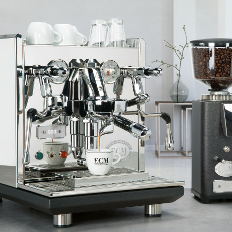 Coffee machine ECM “Synchronika Stainless Steel / Anthracite”