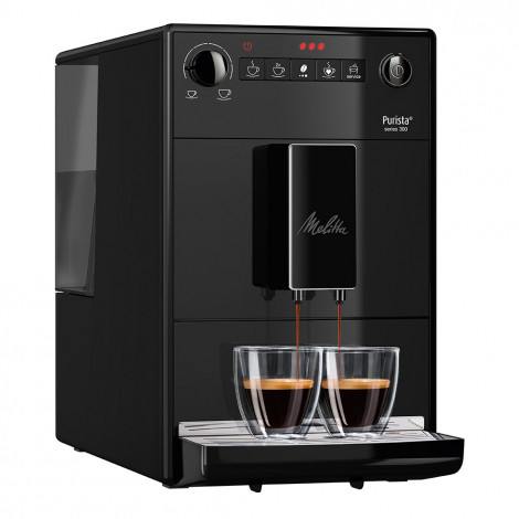 Demonstrācijas kafijas automāts Melitta Purista F23/0-002 Pure Black