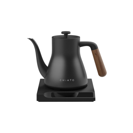 Elektrischer Wasserkocher CHiATO flowPLAY Classic, 0.6 l – Schwarz