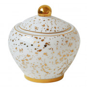 Sugar bowl Bombay Duck “Enchante Speckled Gold”