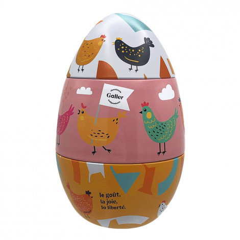 Chokladgodis Galler Metal Easter Egg, 15 st.