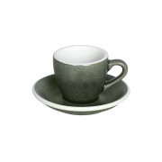 Espresso cup with a saucer Loveramics Egg Forest, 80 ml