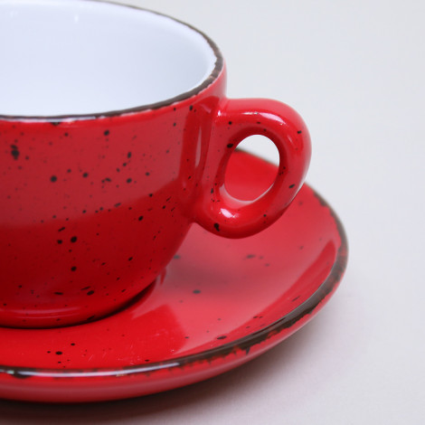 Kahvikuppi Inker ”Iris Dots Red”, 170 ml