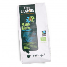 Gemahlener Kaffee Café Liégeois „Mano Mano“, 250 g