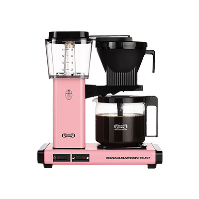 Moccamaster KBG 741 Select kahvinkeitin – vaaleanpunainen, käytetty