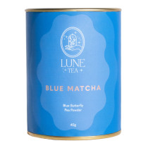 Vlindererwt bloementhee Lune Tea Blue Matcha, 30 g