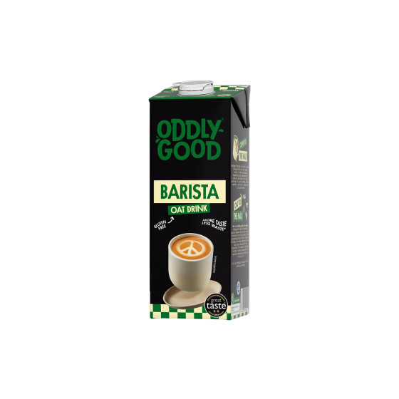 Oddlygood® Barista haverdrank voor koffie, UHT, 1 l – glutenvrij